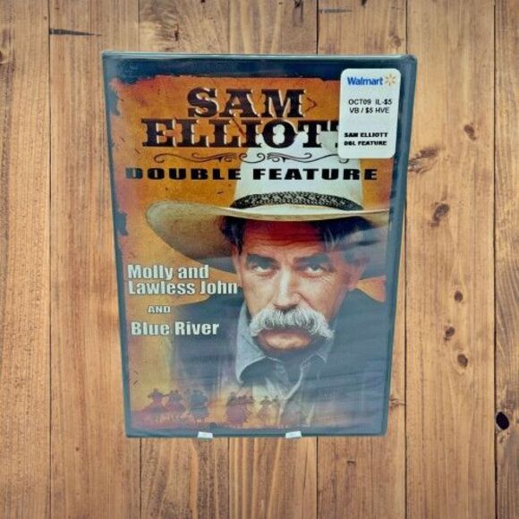 Other - Sam Elliott Double Feature DVD Molly and Lawless John & Blue River New Sealed